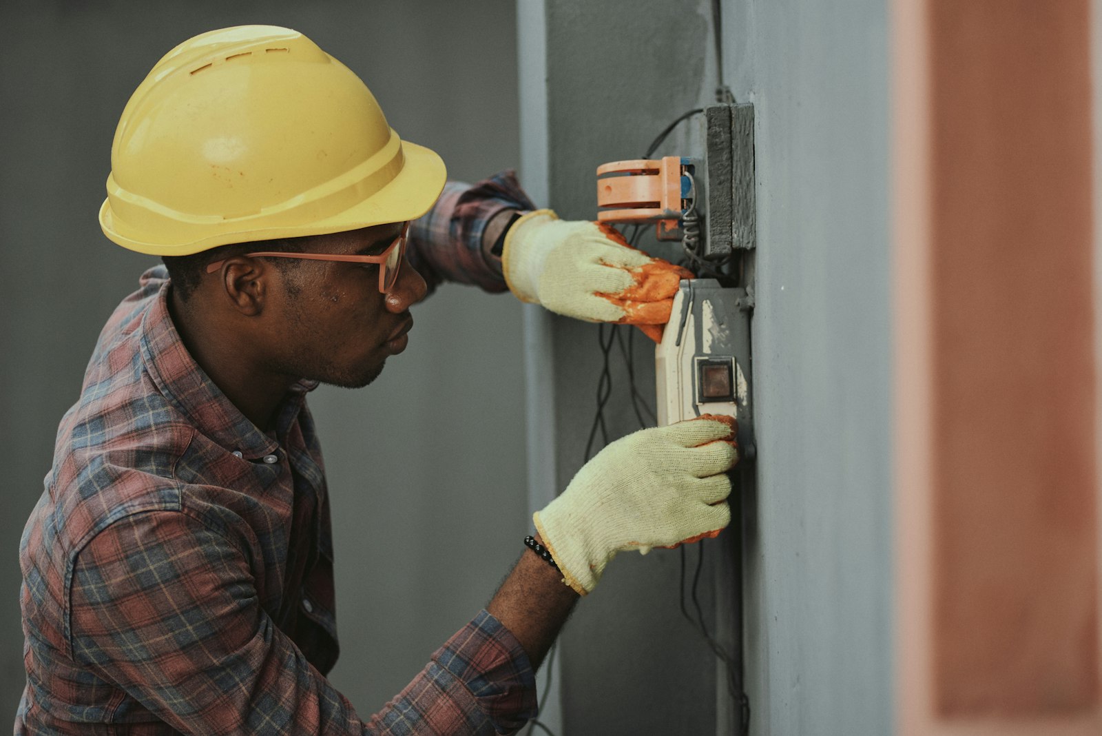Locksmith at work