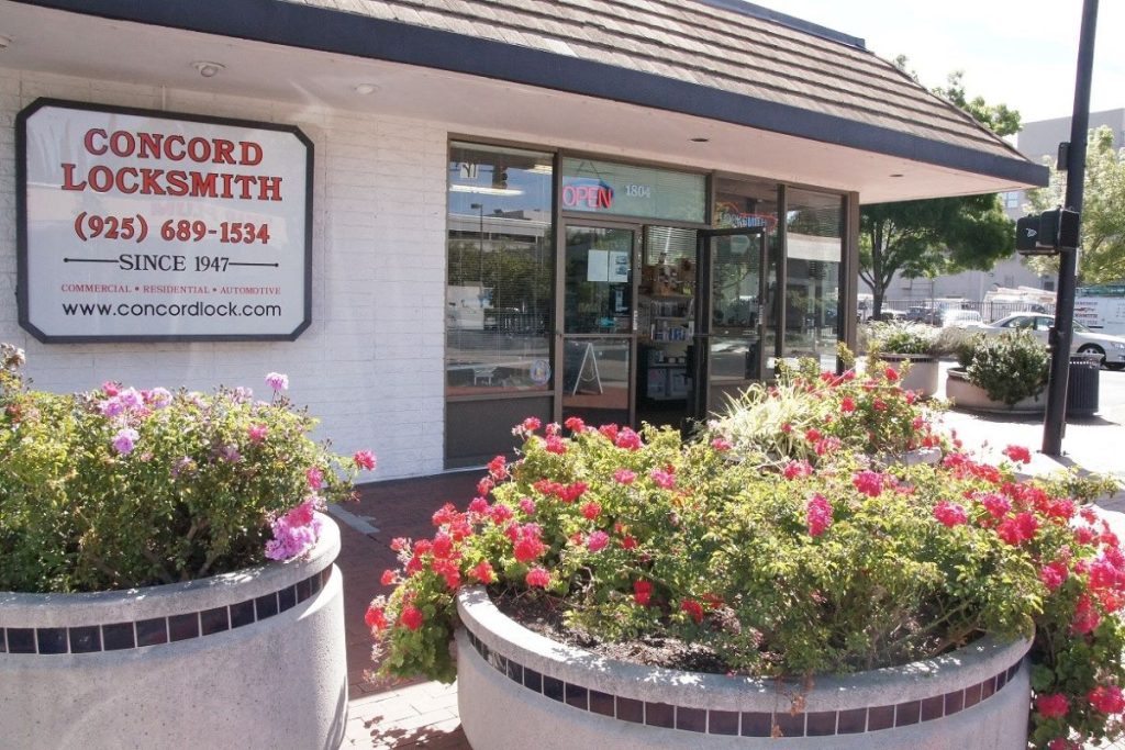 concord locksmith store front